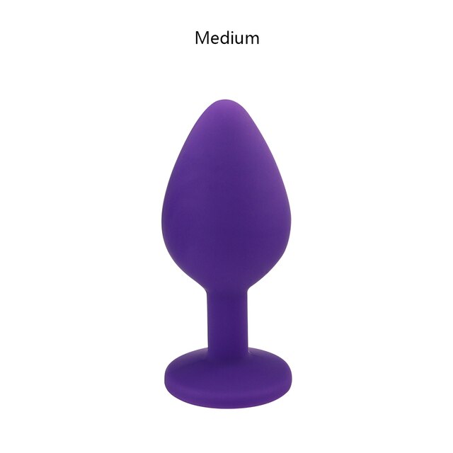 Plug Anal De Silicone J Ia Redonda Duo Sex Shop