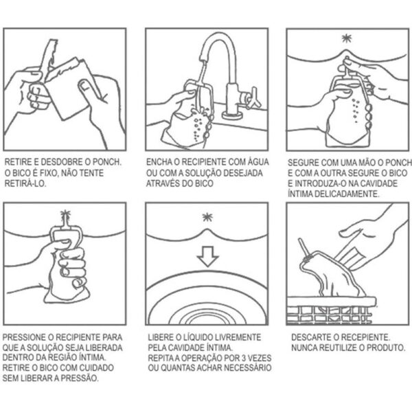 DUCHA ÍNTIMA DESCARTÁVEL - Imagem 2