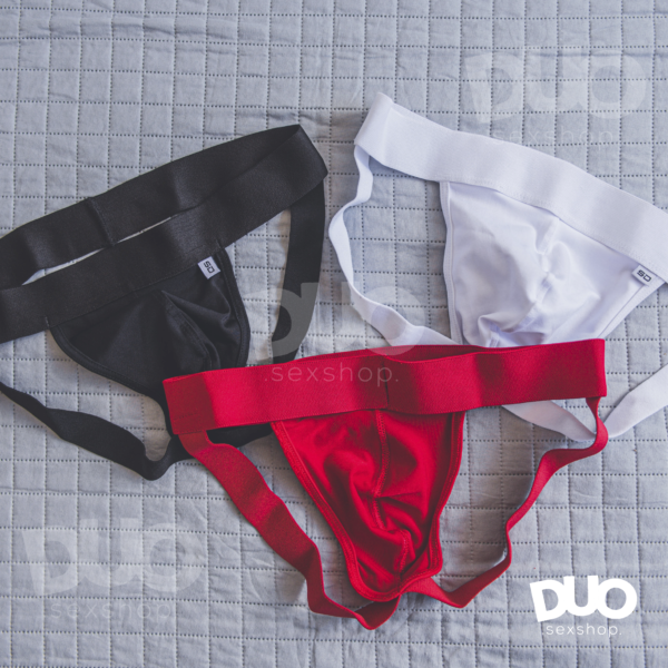 CUECA JOCKSTRAP COM RENDA MASCULINA - Imagem 6