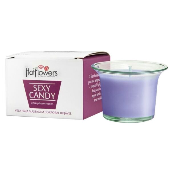 VELA PARA MASSAGEM BEIJÁVEL SEXY CANDY - Imagem 3