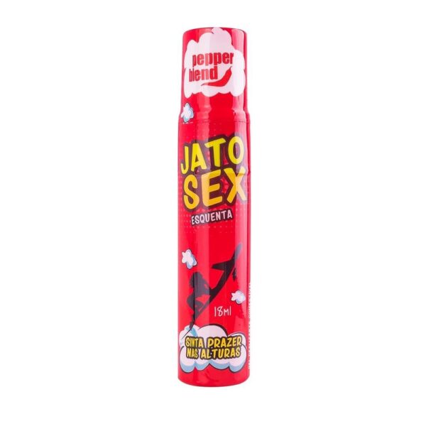 Gel ComestÍvel Jato Sex Esquenta Spray Duo Sex Shop