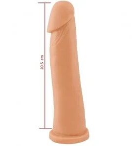 PRÓTESE PENIANA DE BORRACHA 19 X 4,9 CM
