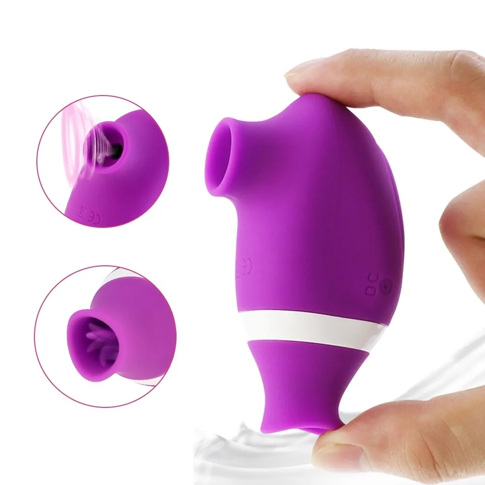 VIBRADOR MINI ESTIMULADOR COM LÍNGUA E SUCÇÃO MINE - Imagem 6