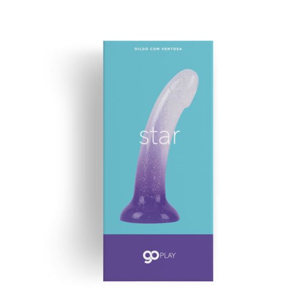 DILDO GO PLAY STAR PURPLE - Imagem 8